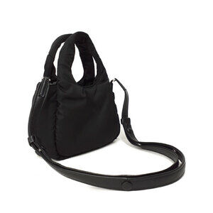 Prada construction ReNylon black logo padded triangle Bag Padded